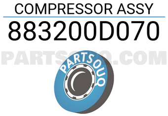 Denso 883200D070 COMPRESSOR ASSY