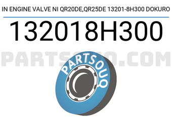 Dokuro 132018H300 IN ENGINE VALVE NI QR20DE,QR25DE 13201-8H300 DOKURO