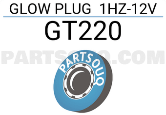 EIKO GT220 GLOW PLUG 1HZ-12V