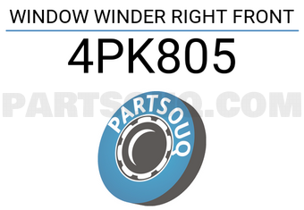 ELFOTECHNO 4PK805 WINDOW WINDER RIGHT FRONT