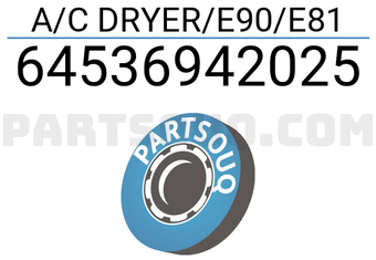ELFOTECHNO 64536942025 A/C DRYER/E90/E81