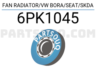 ELFOTECHNO 6PK1045 FAN RADIATOR/VW BORA/SEAT/SKDA