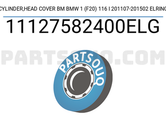 Elring 11127582400ELG CYLINDER,HEAD COVER BM BMW 1 (F20) 116 I 201107-201502 ELRING