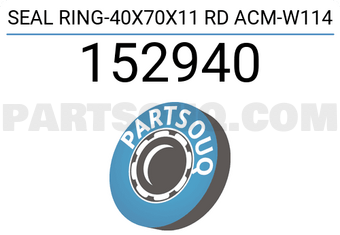 Elring 152940 SEAL RING-40X70X11 RD ACM-W114
