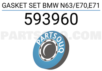 Elring 593960 GASKET SET BMW N63/E70,E71