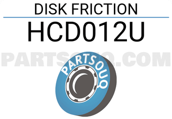 Exedy HCD012U DISK FRICTION
