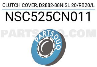 Exedy NSC525CN011 CLUTCH COVER, D2882-88NISL 20/RB20/L