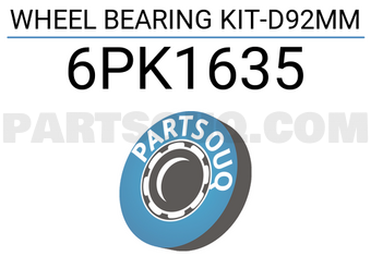 FAG 6PK1635 WHEEL BEARING KIT-D92MM