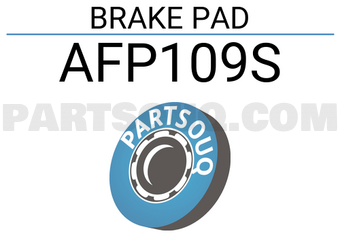 FBL AFP109S BRAKE PAD
