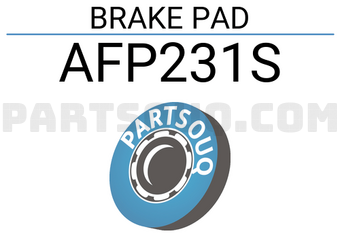 FBL AFP231S BRAKE PAD