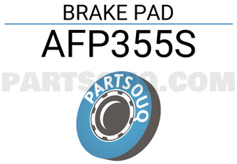 FBL AFP355S BRAKE PAD