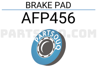 FBL AFP456 PLAQUETTE DE FREIN