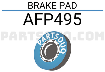 FBL AFP495 BRAKE PAD