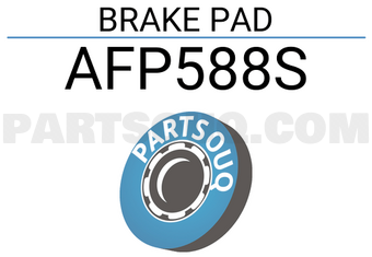FBL AFP588S BRAKE PAD