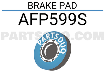 FBL AFP599S BRAKE PAD