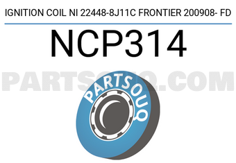 FD NCP314 IGNITION COIL NI 22448-8J11C FRONTIER 200908- FD