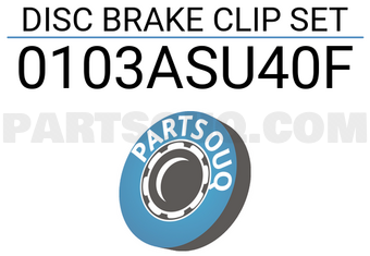 FEBEST 0103ASU40F DISC BRAKE CLIP SET