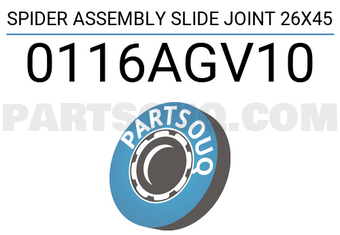 FEBEST 0116AGV10 SPIDER ASSEMBLY SLIDE JOINT 26X45