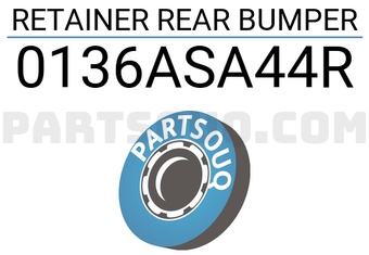 FEBEST 0136ASA44R RETAINER REAR BUMPER