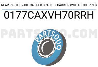 FEBEST 0177CAXVH70RRH REAR RIGHT BRAKE CALIPER BRACKET CARRIER (WITH SLIDE PINS)