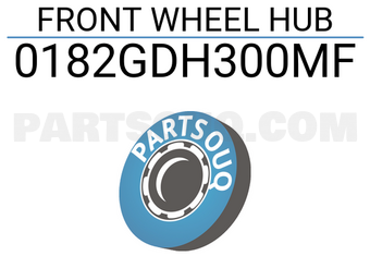 FEBEST 0182GDH300MF front wheel hub