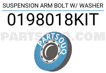 FEBEST 0198018KIT SUSPENSION ARM BOLT W/ WASHER