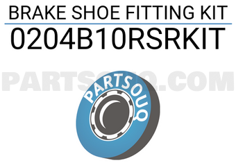 FEBEST 0204B10RSRKIT BRAKE SHOE FITTING KIT