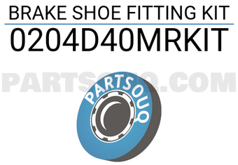 FEBEST 0204D40MRKIT BRAKE SHOE FITTING KIT