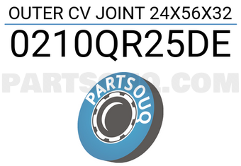 FEBEST 0210QR25DE OUTER CV JOINT 24X56X32