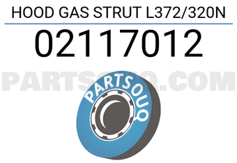 FEBEST 02117012 HOOD GAS STRUT L372/320N