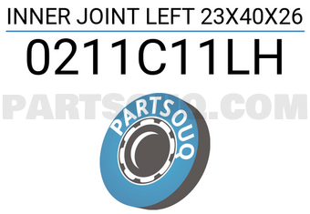 FEBEST 0211C11LH INNER JOINT LEFT 23X40X26