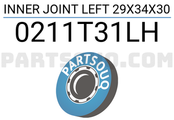 FEBEST 0211T31LH INNER JOINT LEFT 29X34X30