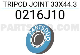FEBEST 0216J10 TRIPOD JOINT 33X44.3