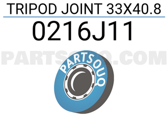 FEBEST 0216J11 TRIPOD JOINT 33X40.8