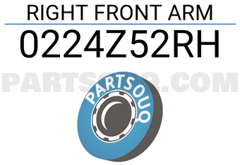 FEBEST 0224Z52RH RIGHT FRONT ARM