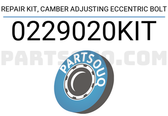 FEBEST 0229020KIT REPAIR KIT, CAMBER ADJUSTING ECCENTRIC BOLT