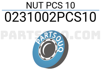 FEBEST 0231002PCS10 NUT PCS 10