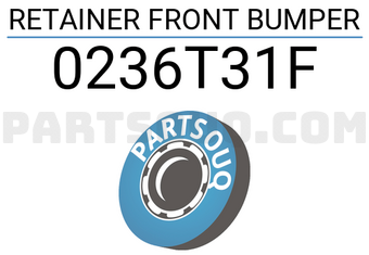FEBEST 0236T31F RETAINER FRONT BUMPER