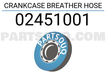 FEBEST 02451001 CRANKCASE BREATHER HOSE