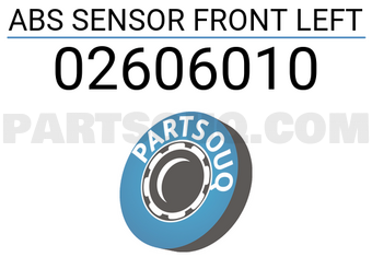 FEBEST 02606010 ABS SENSOR FRONT LEFT