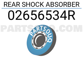 FEBEST 02656534R REAR SHOCK ABSORBER