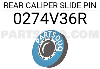 FEBEST 0274V36R REAR CALIPER SLIDE PIN