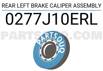 FEBEST 0277J10ERL REAR LEFT BRAKE CALIPER ASSEMBLY