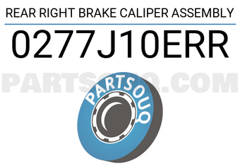 FEBEST 0277J10ERR REAR RIGHT BRAKE CALIPER ASSEMBLY