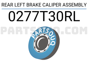 FEBEST 0277T30RL REAR LEFT BRAKE CALIPER ASSEMBLY