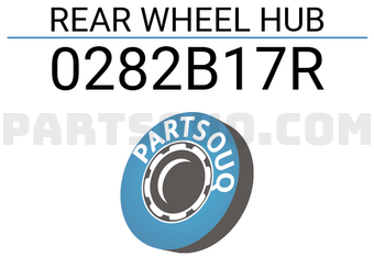 FEBEST 0282B17R REAR WHEEL HUB