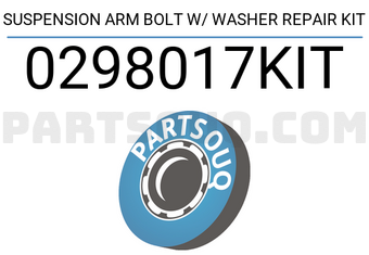 FEBEST 0298017KIT SUSPENSION ARM BOLT W/ WASHER REPAIR KIT