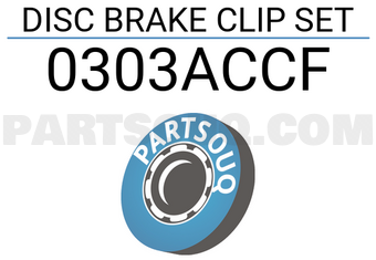 FEBEST 0303ACCF DISC BRAKE CLIP SET