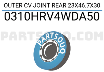 FEBEST 0310HRV4WDA50 OUTER CV JOINT REAR 23X46.7X30