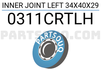 FEBEST 0311CRTLH INNER JOINT LEFT 34X40X29